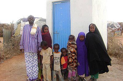 Refugee camp Somalia
